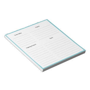 Small Notepad Daily Planner Home & Business