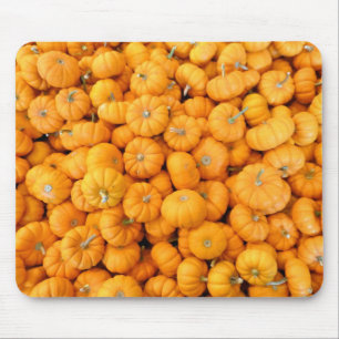 Small Orange Fall Harvest Pumpkins Mouse Pad