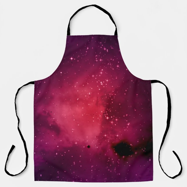 Small part of an infinite star field of space in t apron (Front)