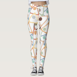 Small Pastel Triangles  Leggings