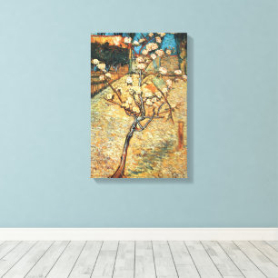 Small Pear Tree in Bloom by Vincent van Gogh Canvas Print