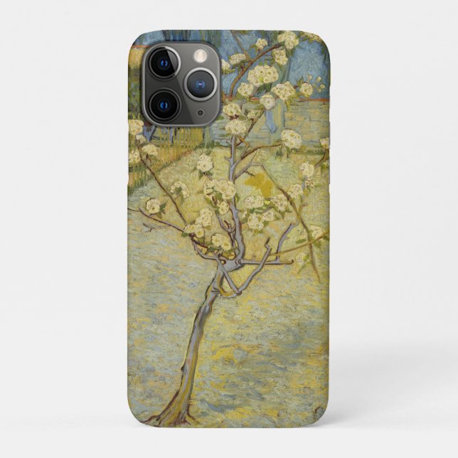 Small pear tree in blossom Case-Mate iPhone case (Back)