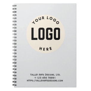Small Personalised Notebook Custom Business Logo