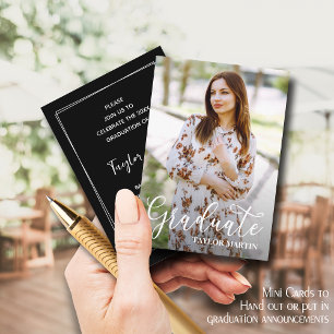 Small Photo Graduation Invitations