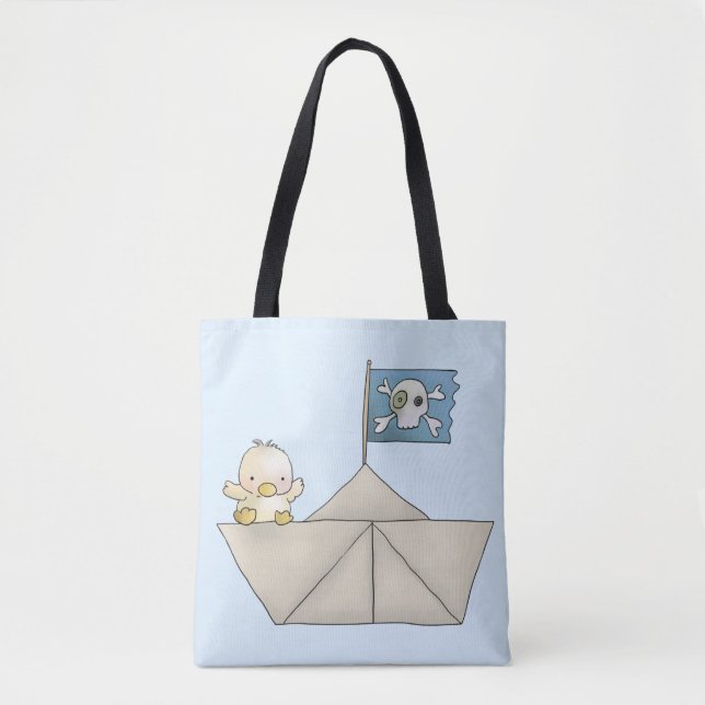 small pirate tote bag (Front)