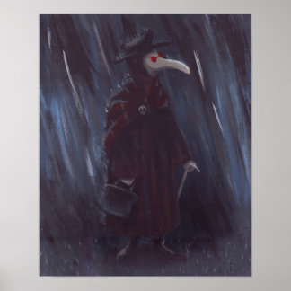 Small Plague Doctor Print