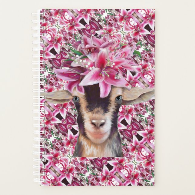 Small Planner Lily the Goat (Front)