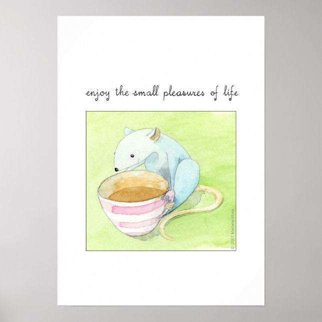 Small Pleasures Poster (Front)