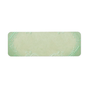 Small Pretty Green Apothecary Label