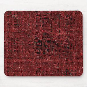 Small red squares oversoaked mouse pad