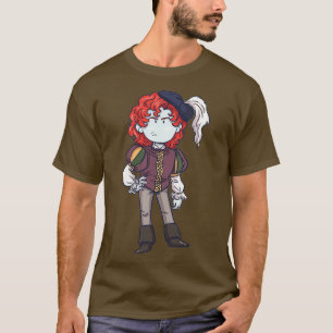 Small Redhead Renaissance Vampire T-Shirt