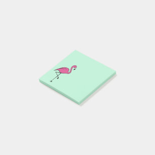 Small Retro Flamingo To Do List Post It Notes