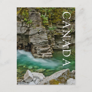Small River Through Coquihalla Canyon Postcard