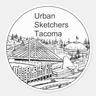 Small Round Sticker