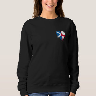 Small Scotland England Flag is Cool A Proud Scotti Sweatshirt