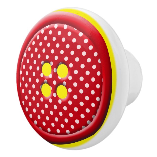 Small Sewing Button Drawer Knobs (Right)