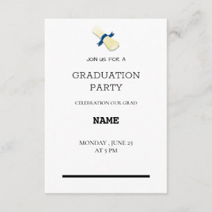 small simple enclosure card