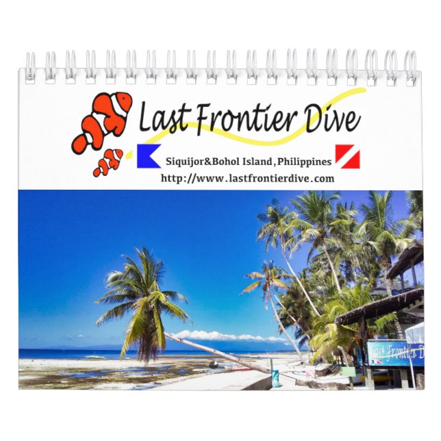 Small size Recommended! Mix Photo of Siquijor Calendar (Cover)