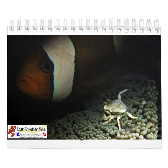 Small size Recommended! Underwater of Siquijor Calendar (Cover)
