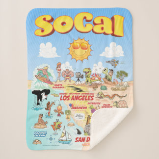 Small SoCal Sherpa Blanket