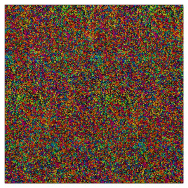 Small Splatter - Natural Linen Fabric (Swatch)