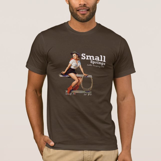 Small Springs Cattle Co. T-Shirt (Front)