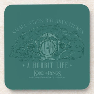 Small Steps, Big Adventures - A Hobbit Life Coaster