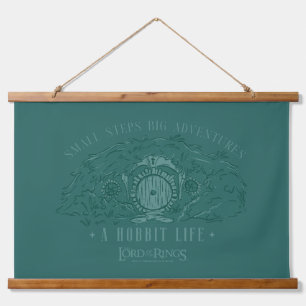 Small Steps, Big Adventures - A Hobbit Life Hanging Tapestry