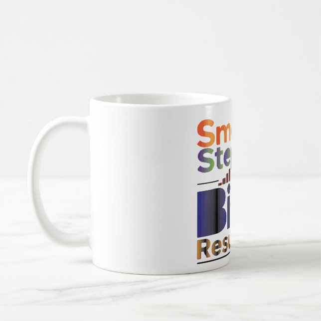Small Steps Big Results Coffee Mug (Left)