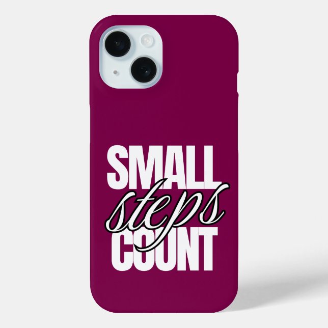SMALL STEPS COUNTS Case-Mate iPhone CASE (Back)