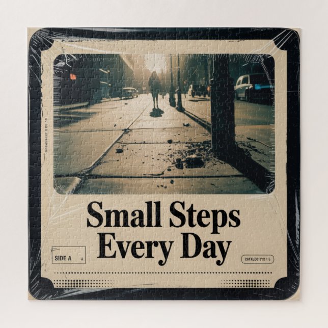 Small Steps Every Day Jigsaw Puzzle (Vertical)