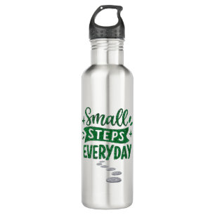 Small Steps Everyday Inspirational Water Bottle