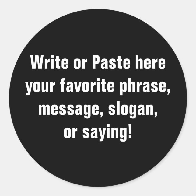 Small Sticker (1½ Inch) (Front)