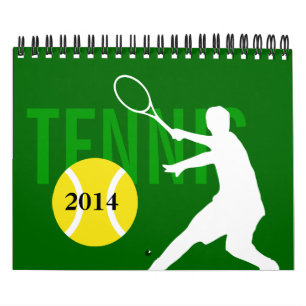 Small tennis Calendar for coach, player and fan