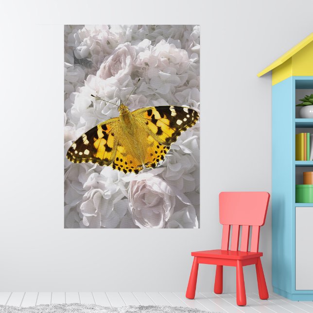 Small Tortoiseshell Butterfly Poster (Nursery 1)