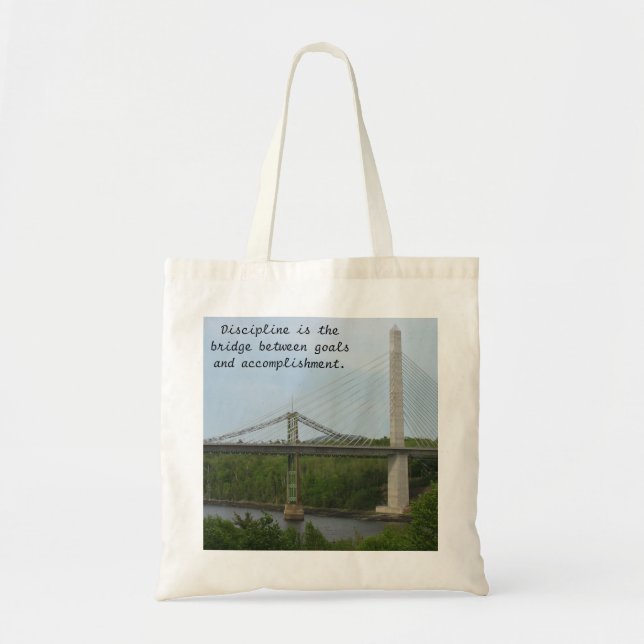 Small Tote New England Bridge--Discipline Bag (Front)
