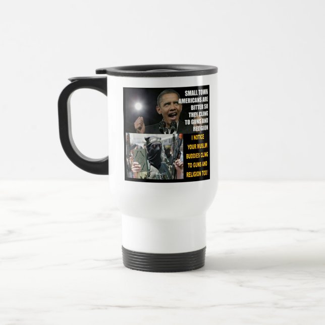 SMALL TOWN AMERICA TRAVEL MUG (Left)
