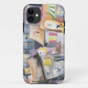 Small town at night Case-Mate iPhone case