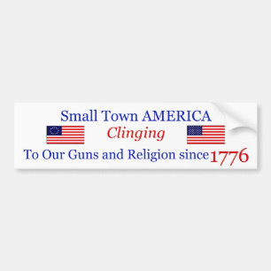 Small Town Proud Bumpersticker Bumper Sticker