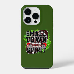 Small Town Spirit Football Game iPhone 14 Pro Case