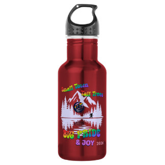 Small Town Tall Trees Big Pride Water Bottle