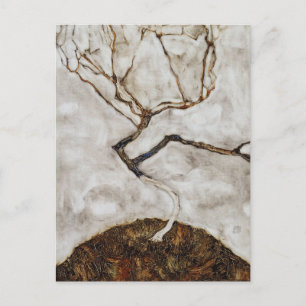 Small Tree In Late Autumn by Egon Schiele Postcard
