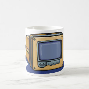 Small TV Set Coffee Mug