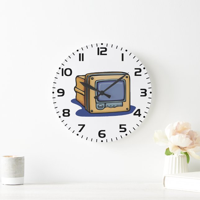 Small TV Set Large Clock (Creator Uploaded)