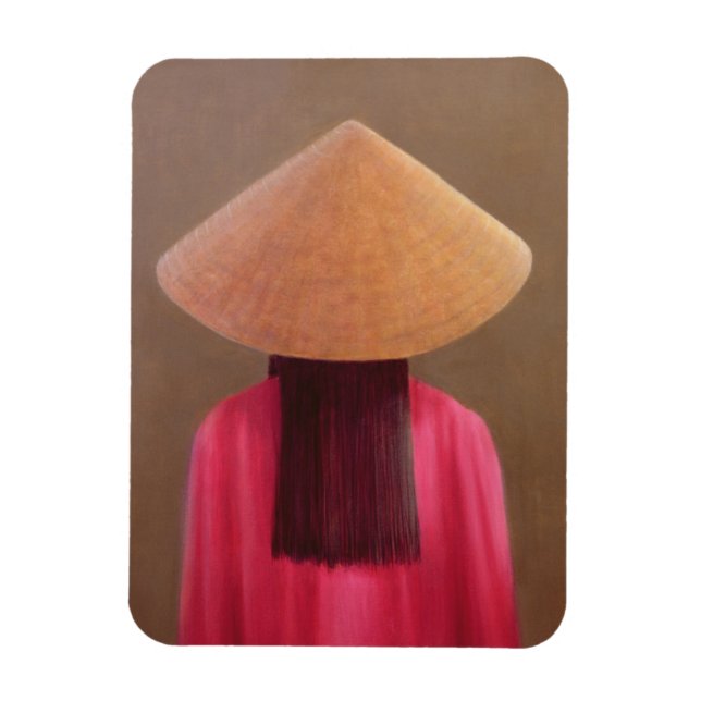 Small Vietnam back view Magnet (Vertical)