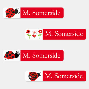 Small Waterproof Kids Name Labels for School Camp