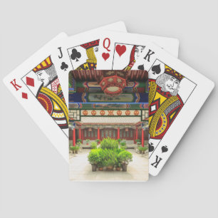 Small Wild Goose Temple, China Playing Cards