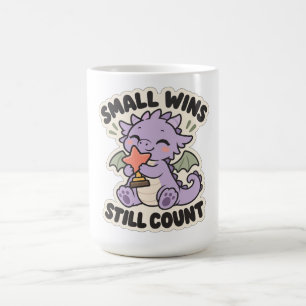 Small Wins Still Count Cosy Dragon Coffee Mug