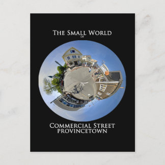 Small World of Commercial Street Provincetown Postcard