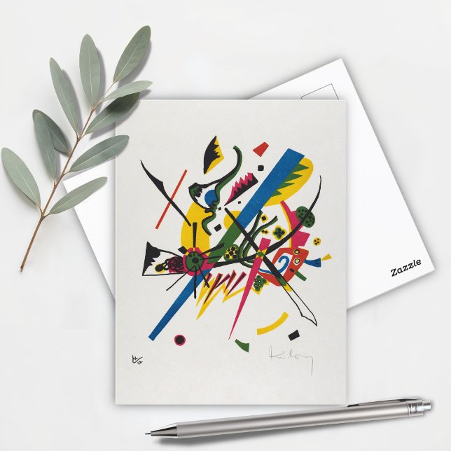 Small Worlds I by Wassily Kandinsky  Postcard (Creator Uploaded)